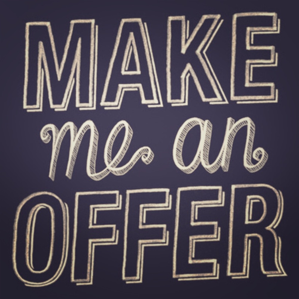 Make an offer !!